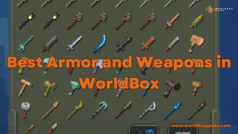 Best Armor and Weapons in WorldBox