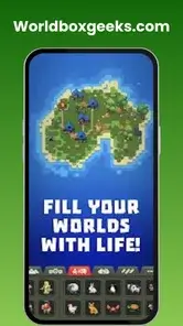 Fill your worlds with life in the WorldBox Mod Apk PC