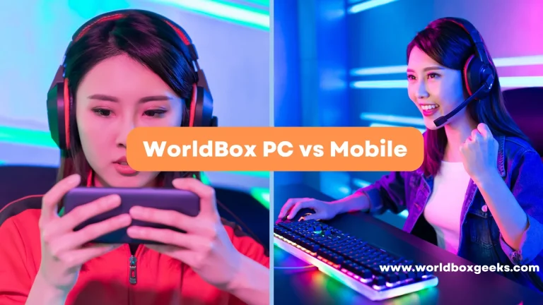 WorldBox PC vs Mobile